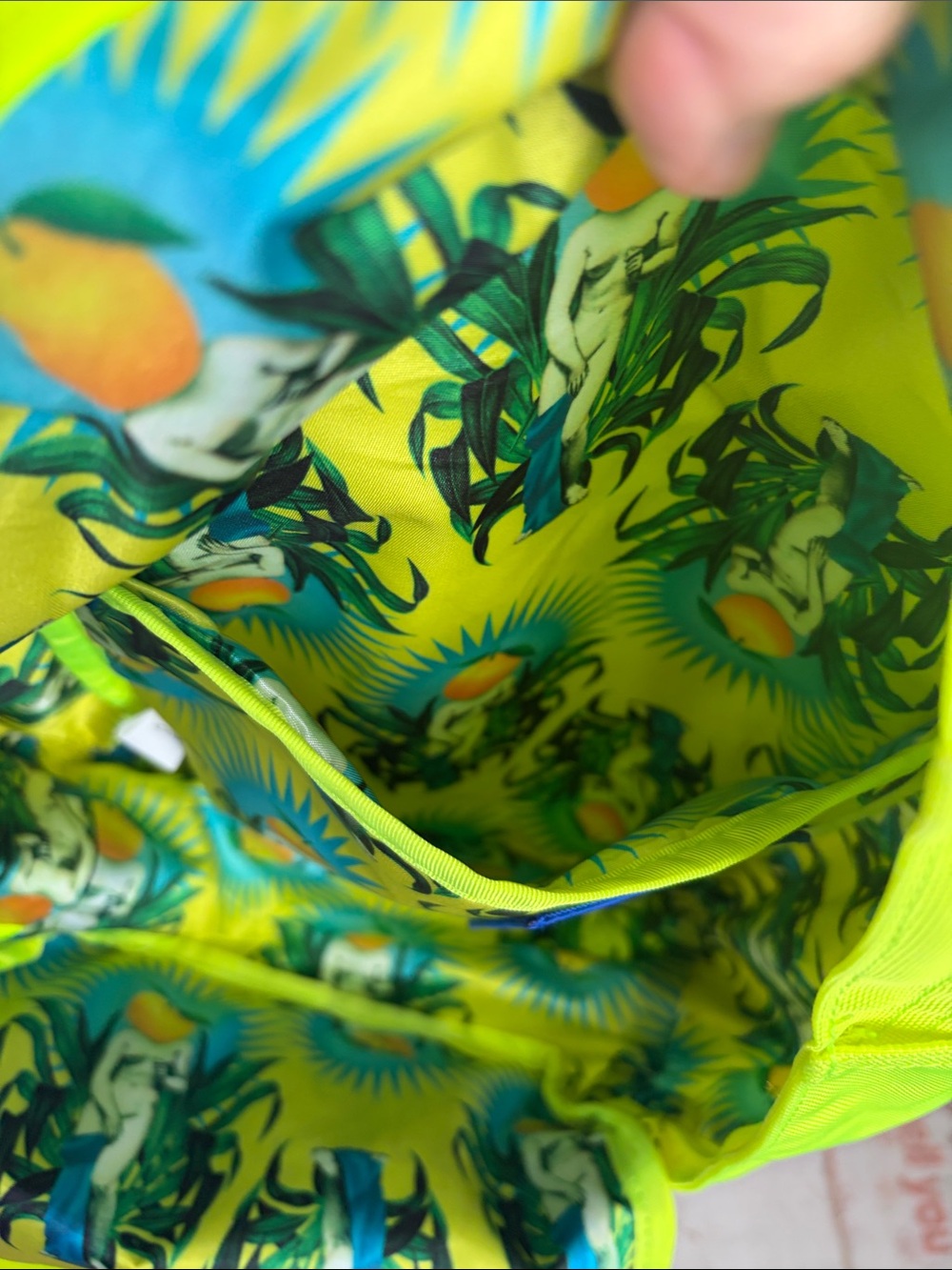 Baboon to the moon Gilardi neon yellow mini backpack DISCONTINUED - Picture 6 of 10